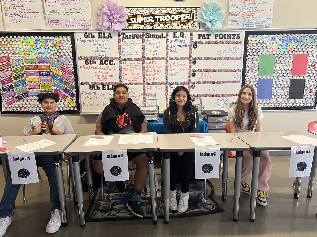 Mrs. Gate's Rap Battle Scholars