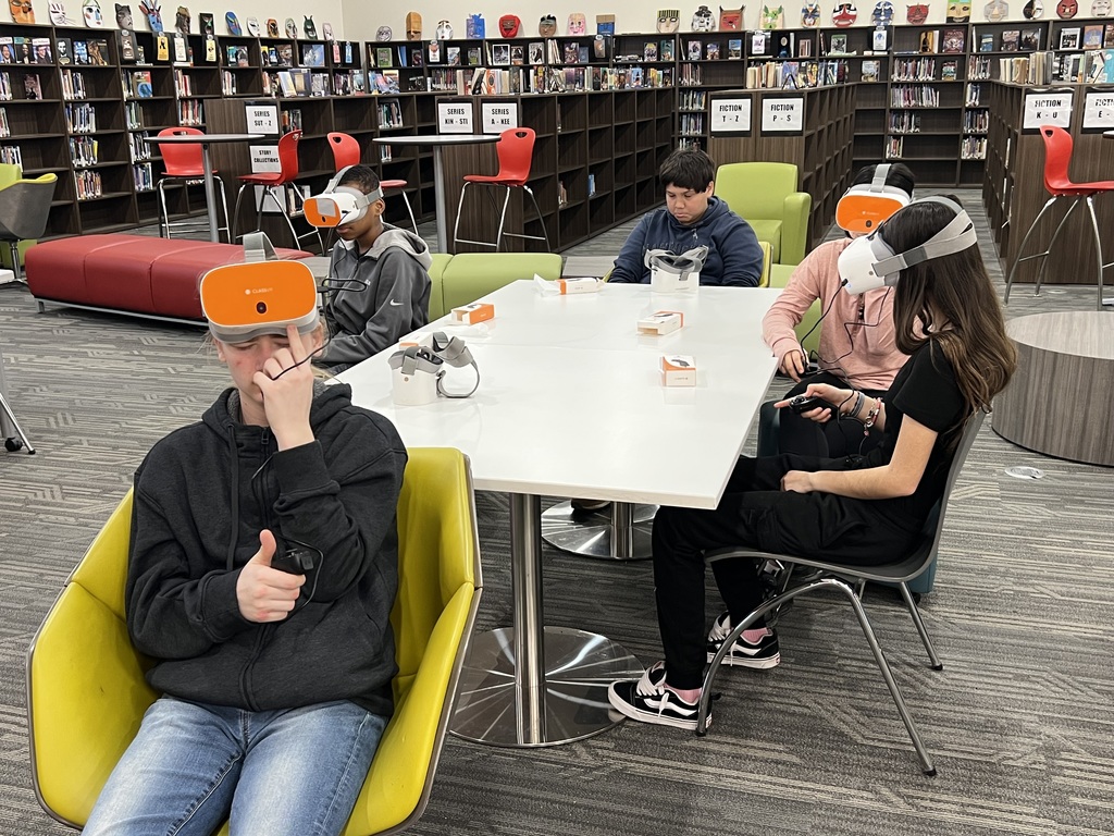 ClassVR use by 8th graders
