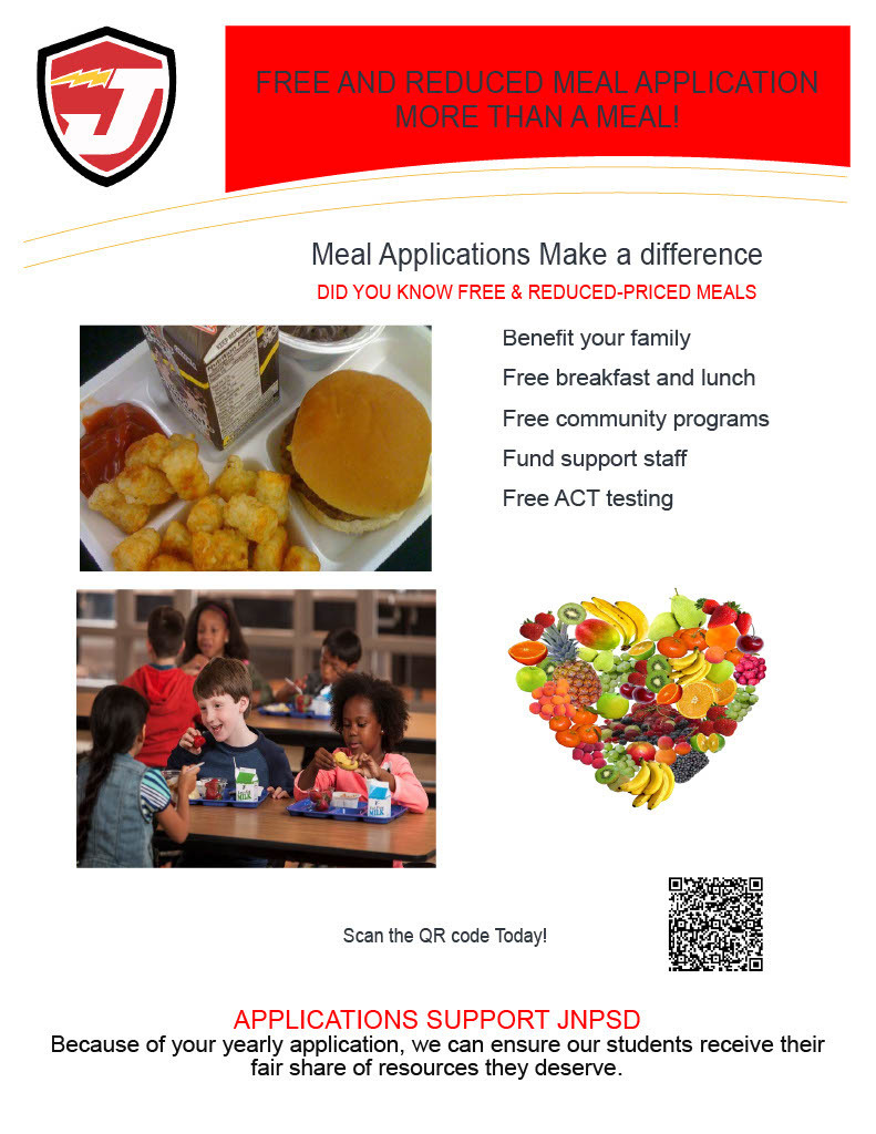 Free and reduced meal application