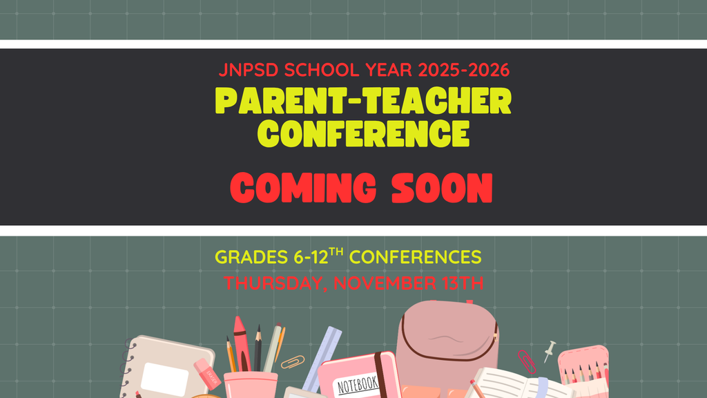Parent/Teacher Conferences next week