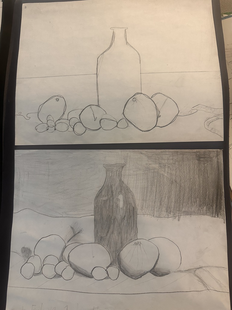 6th grade still life