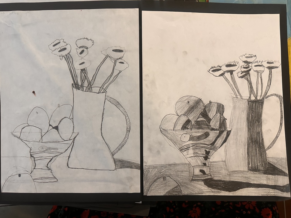 6th grade still life