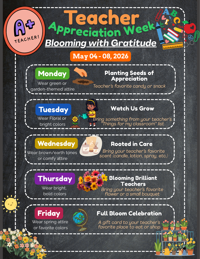 Teacher Appreciation Week 2026