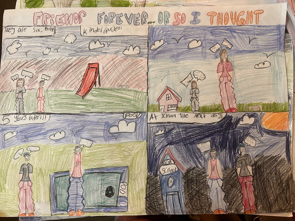 6th grade comic