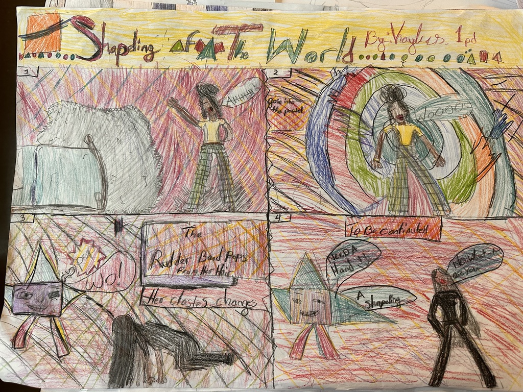 6th grade comic