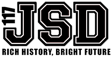 jsd 117 rich history bright future logo