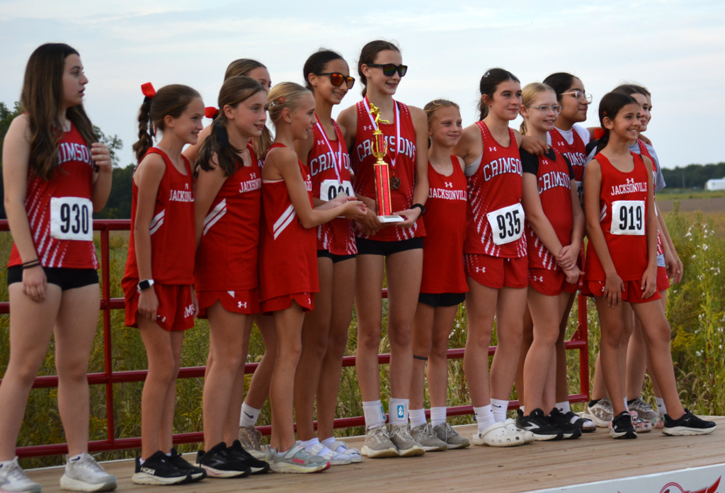 XC girls 2nd