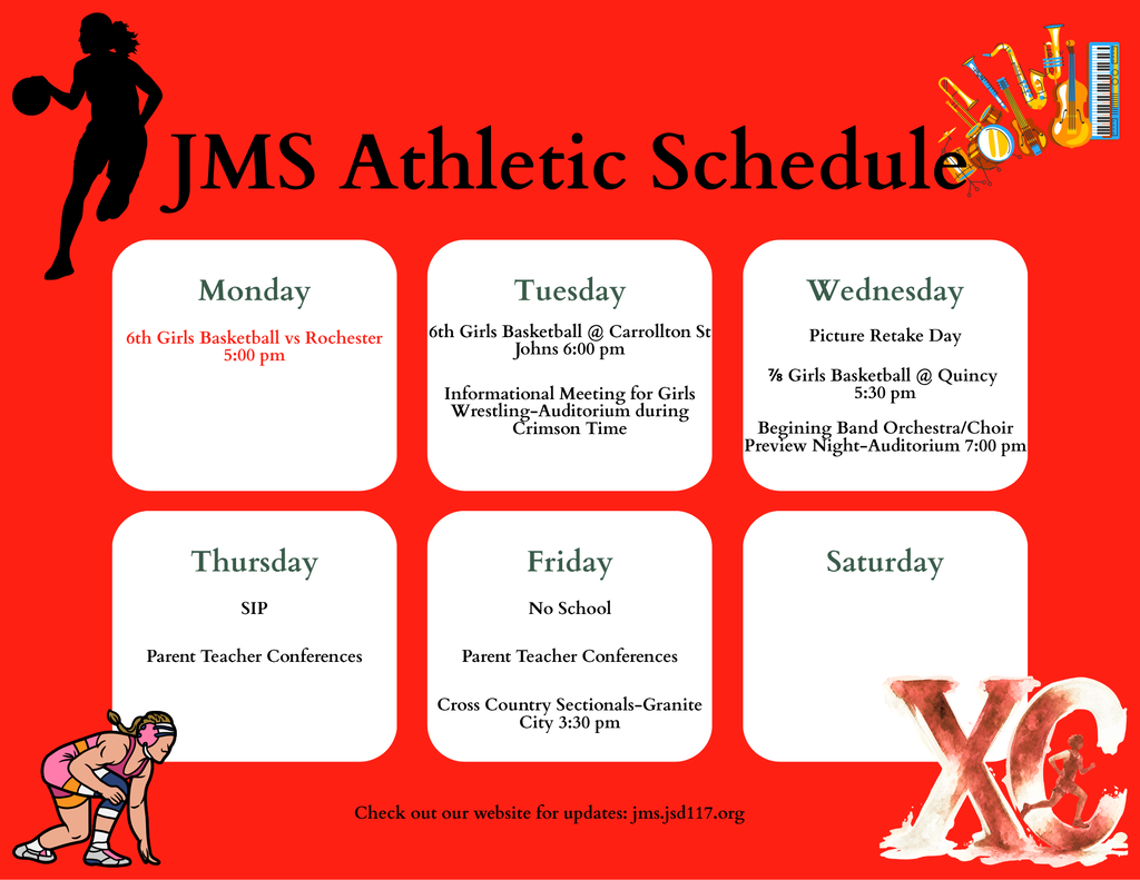 JMS Athletic 10/5-10/10