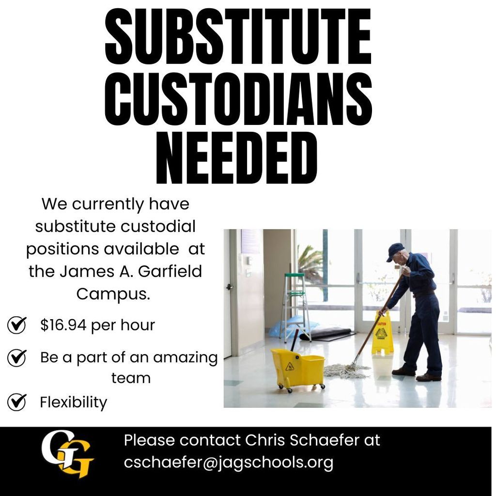 Custodian Needed