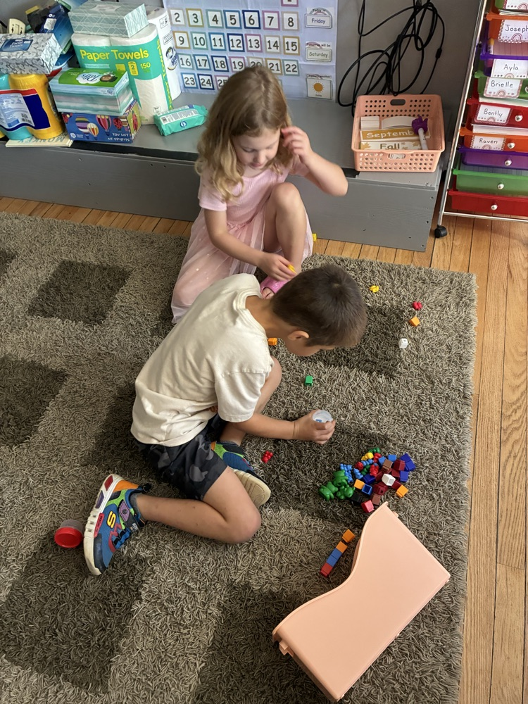 playing with friends