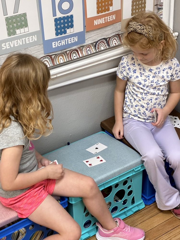 number with playing cards