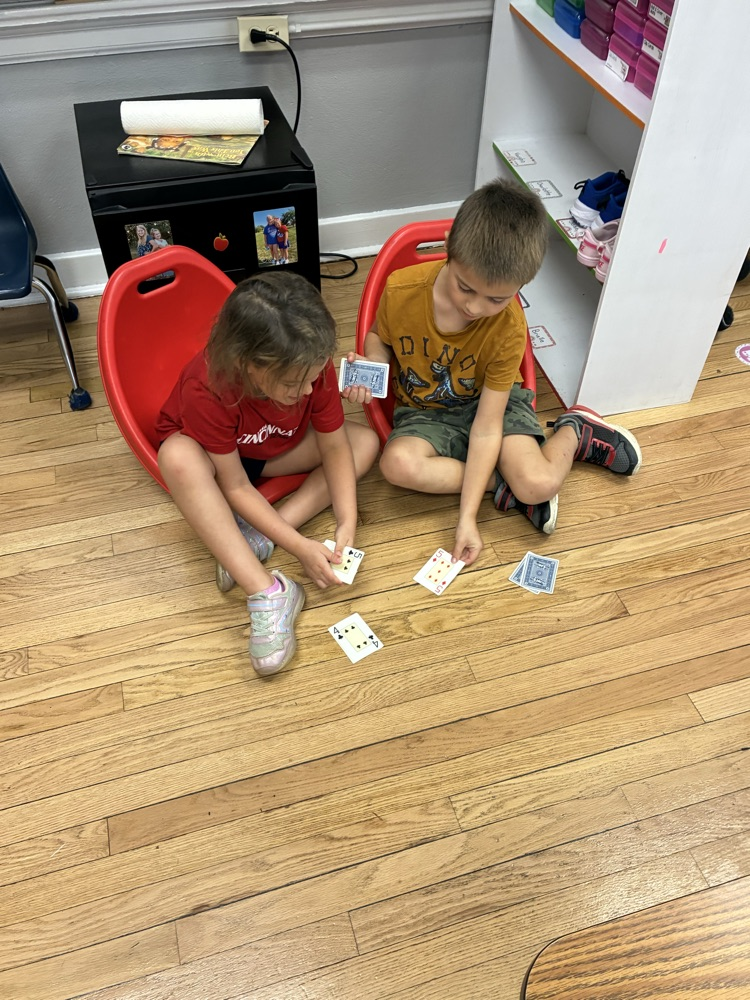 number with playing cards