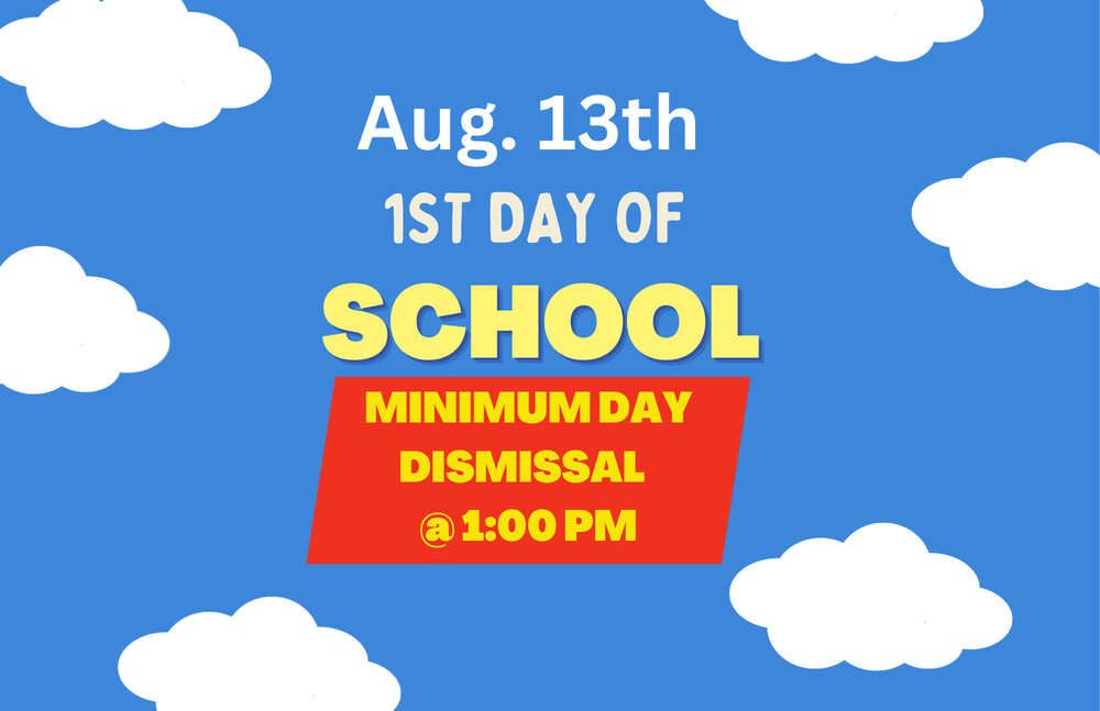 1st Day of School