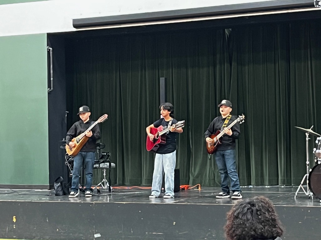 students singing