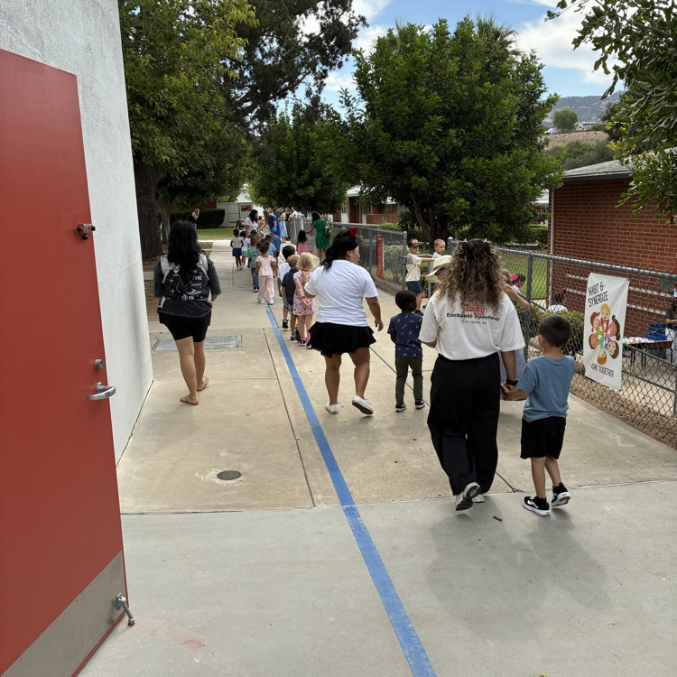 heading to our classrooms 