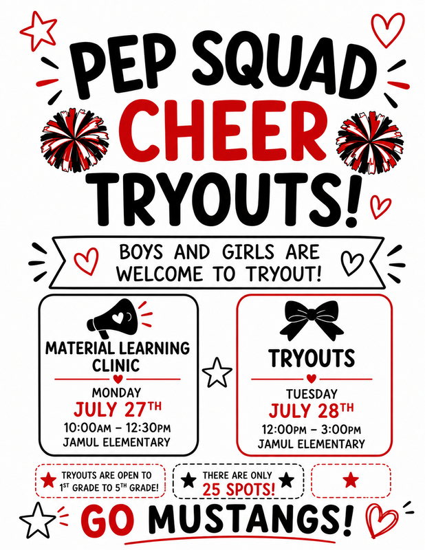 Pep Squad Tryouts