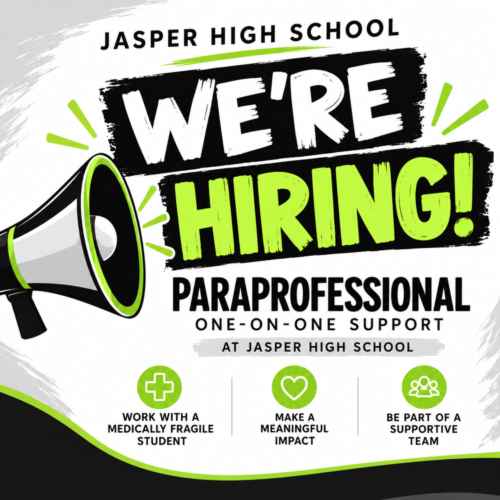 We are Hiring a Paraprofessional