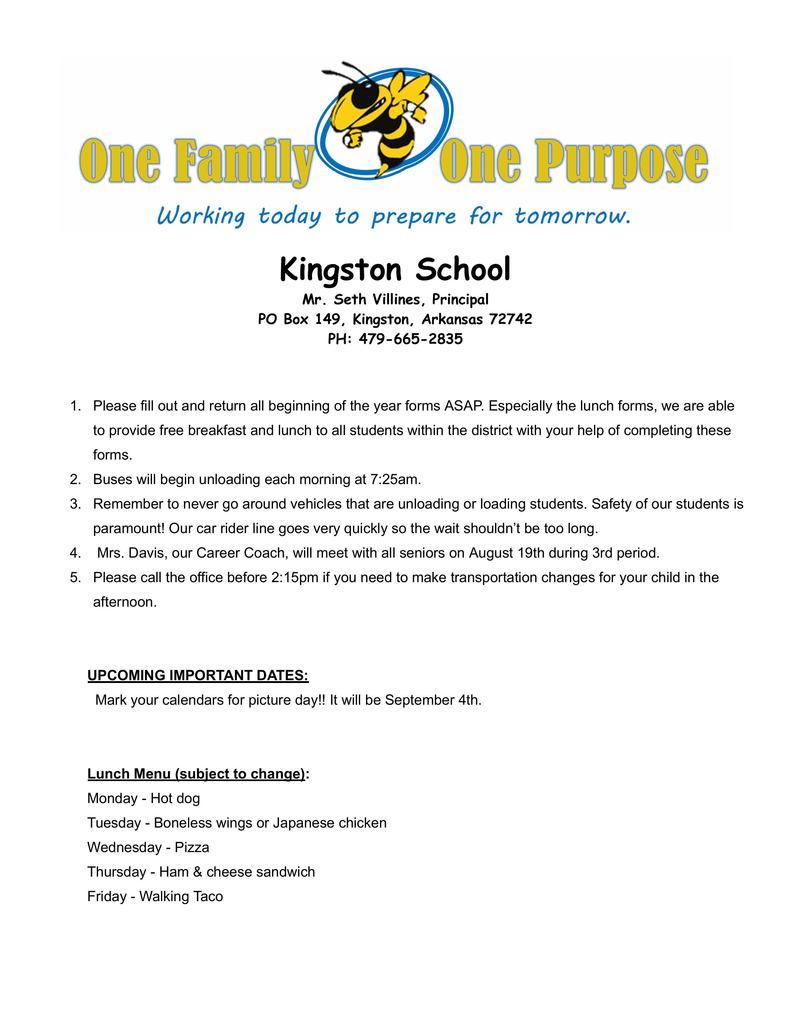 announcements