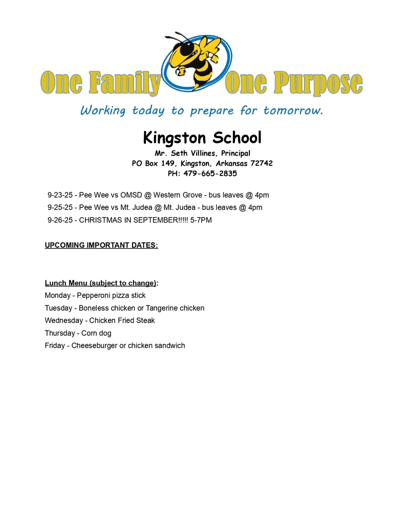 announcements