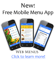 Mobile menu app