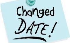 sticky note that says changed date