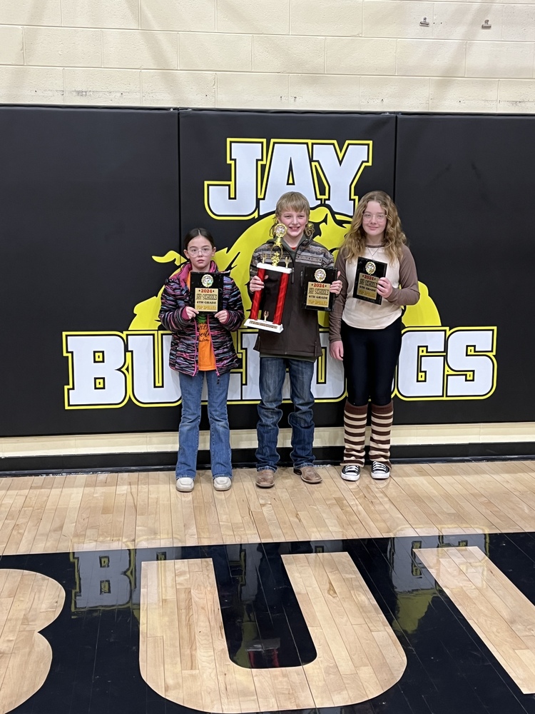 Spelling Bee Champions At Jay Upper Elementary Jay Public Schools