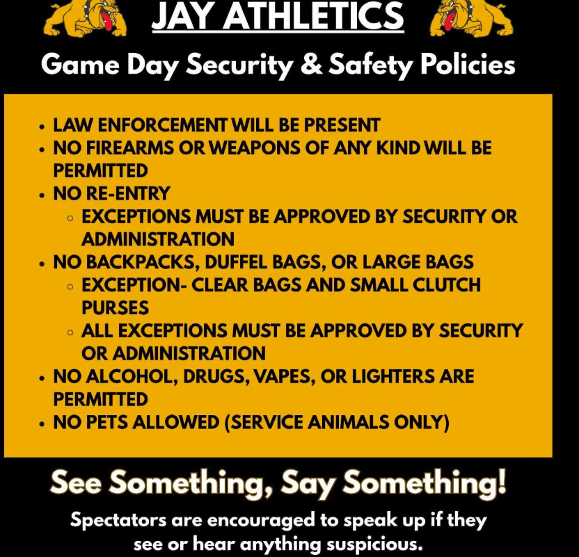 Game Day Security & Safety Policies