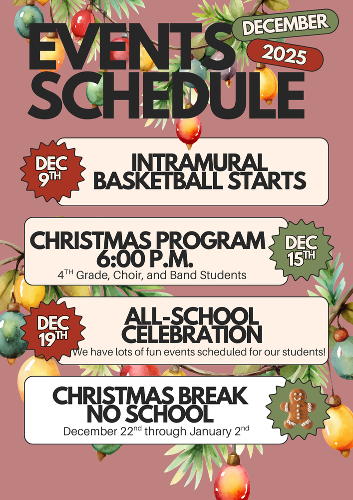 DECEMBER CALENDAR 25