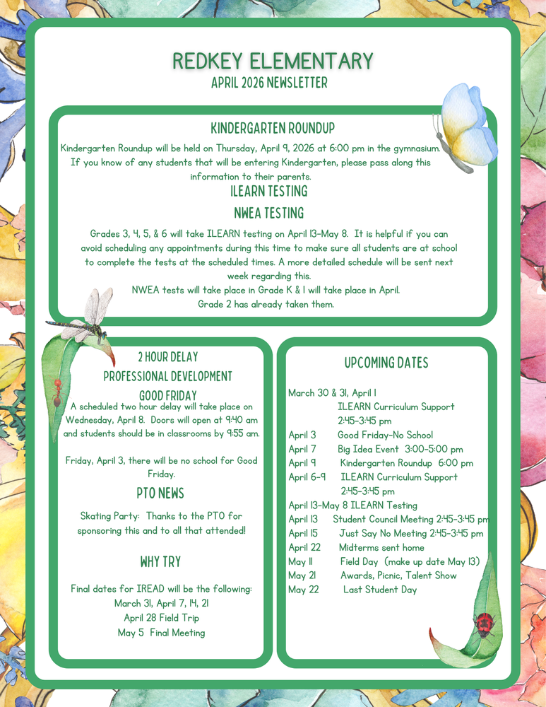 April 2026 Newsletter