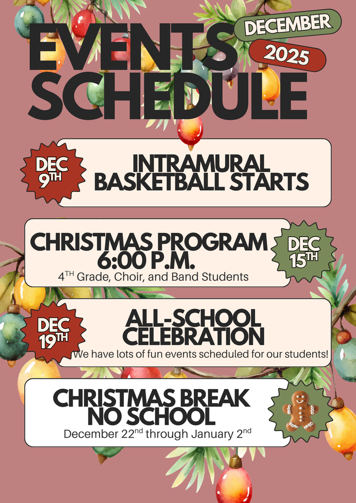 DECEMBER CALENDAR 25