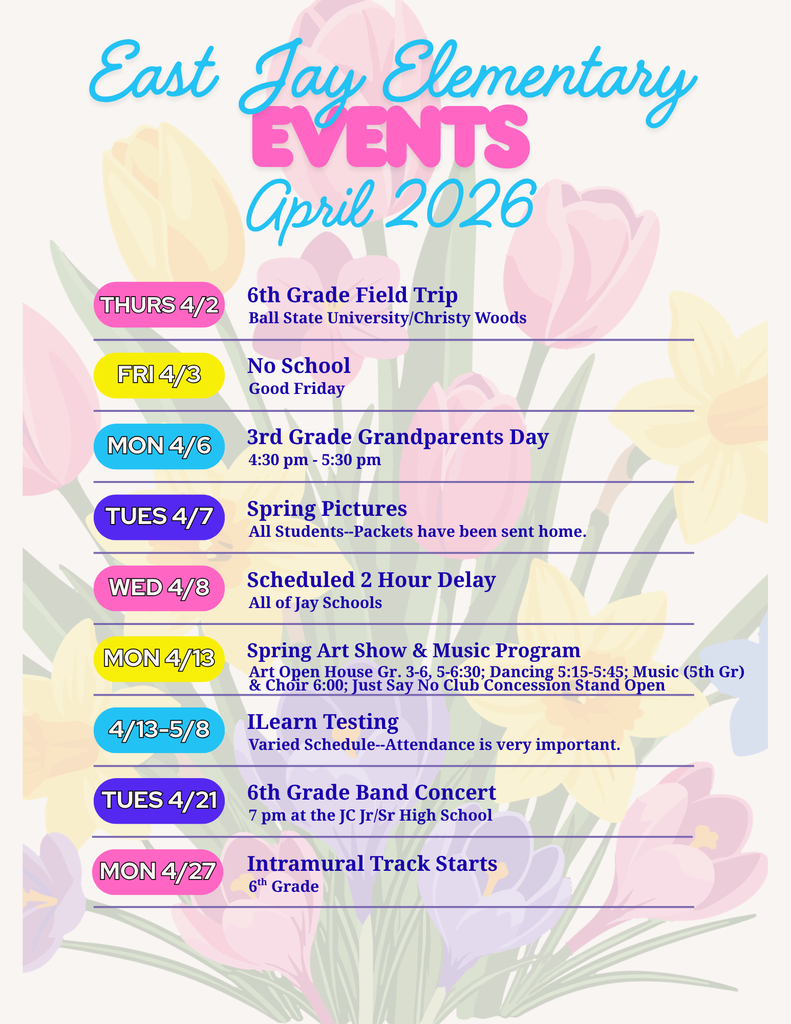 April 2026 Events