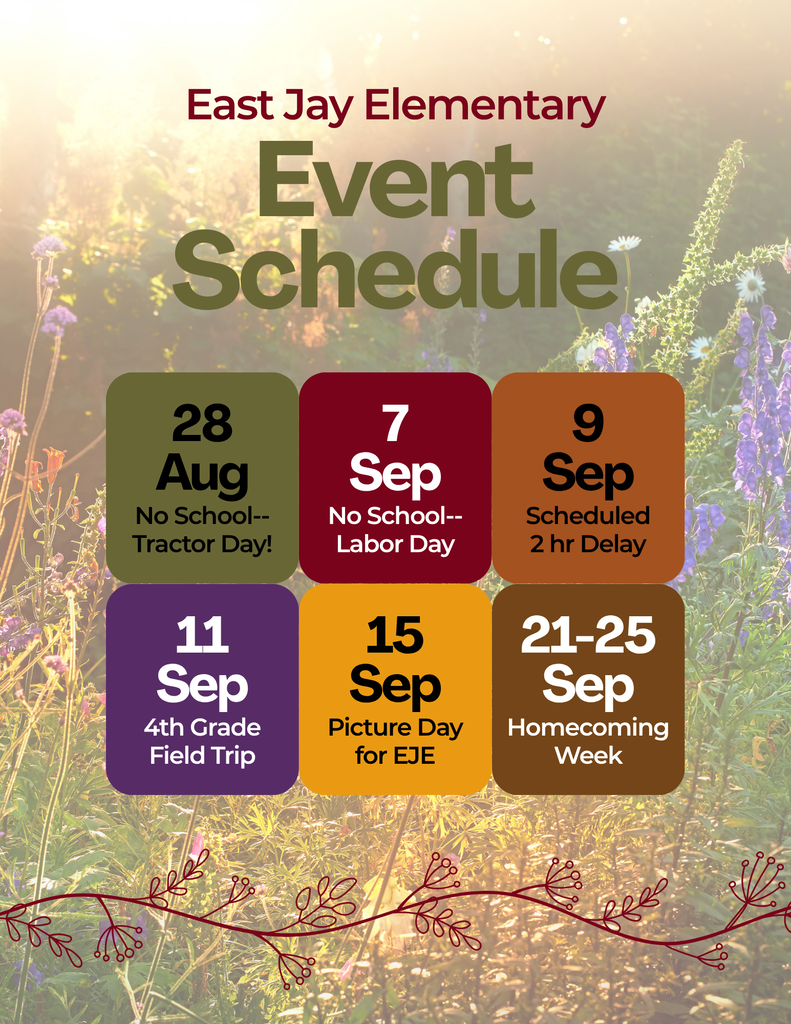 Corrected September Calendar '26