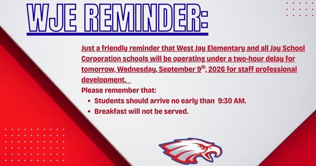 WJE Reminder