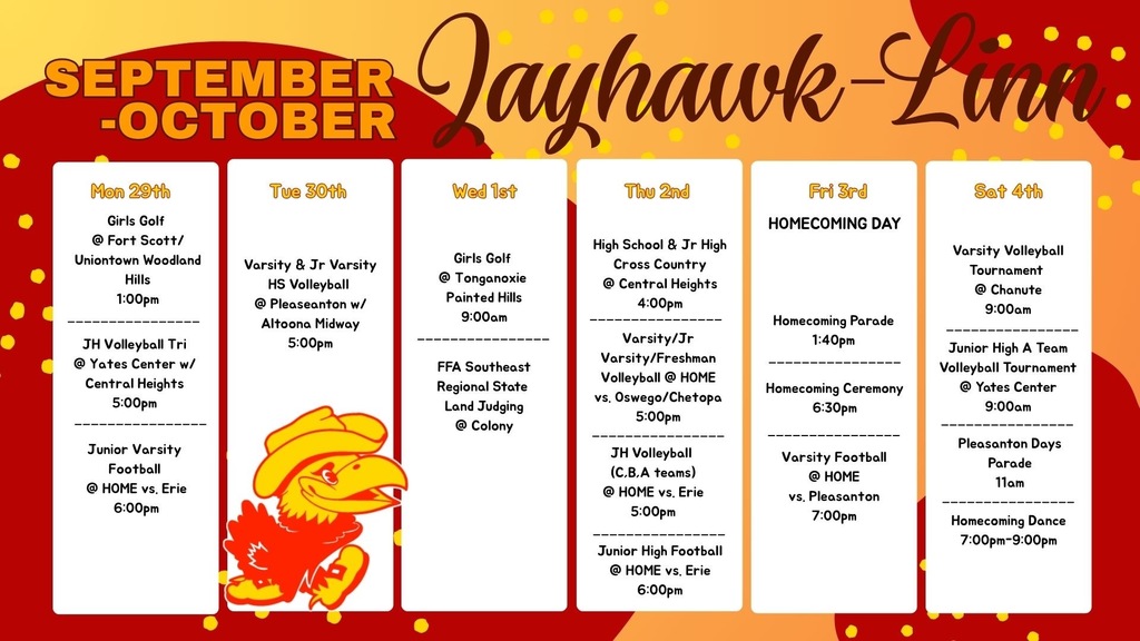 Week sched