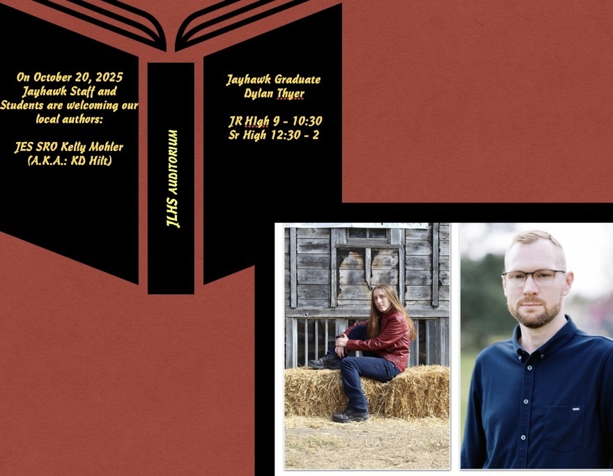 October 20 author visit