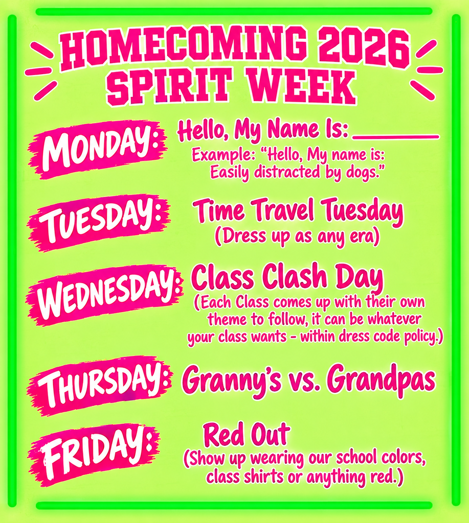 HOMECOMING SPIRIT WEEK