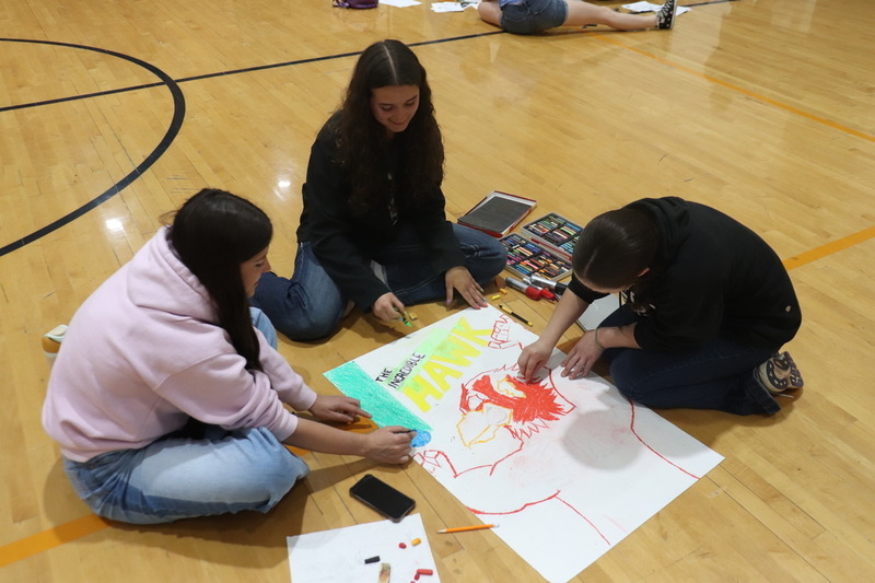 Veia Clark, Jayden Holt, and LIly Meyer