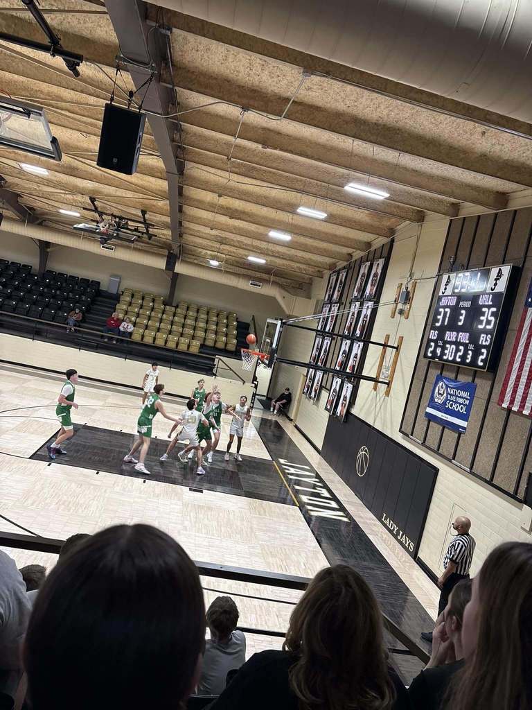 jaybirds playing basketball