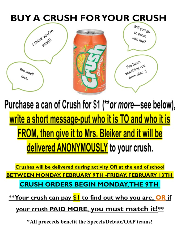 Crush Sale