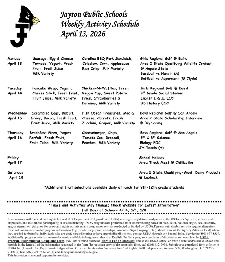 calendar 4/13/26