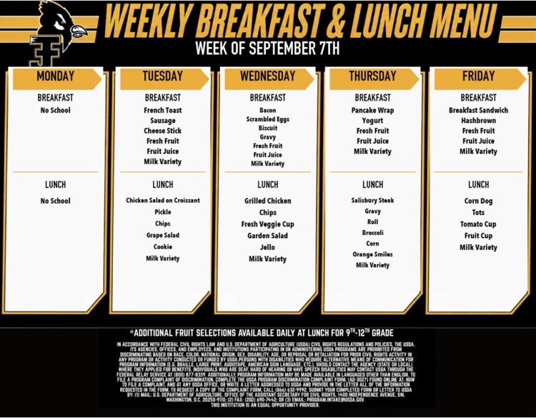 menu 9/7