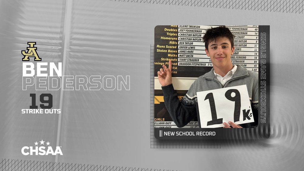 Ben breaks school strikeout record