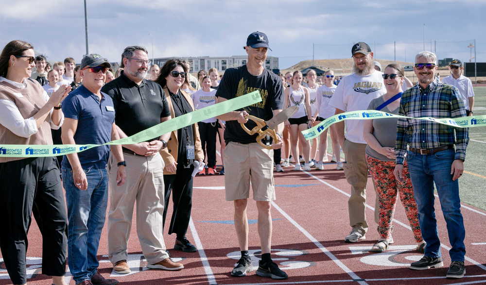Track Ribbon Cutting