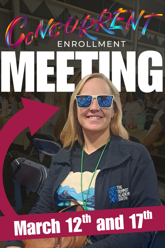 Image of Mrs. Bidwell with text that reads Concurrent Enrollment Meeting