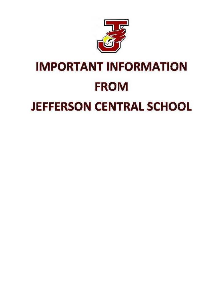 JCS IMPORTANT INFO