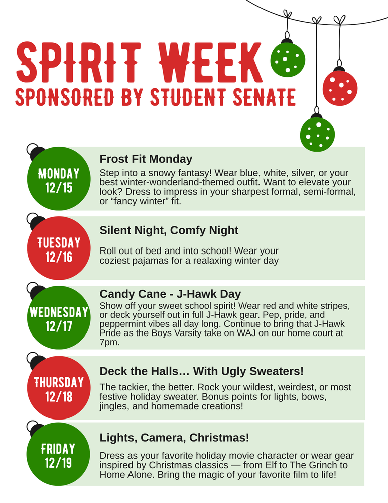 DEC 25 SPIRIT WEEK FLYER