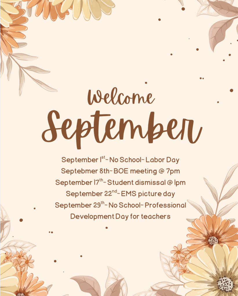 Welcome September