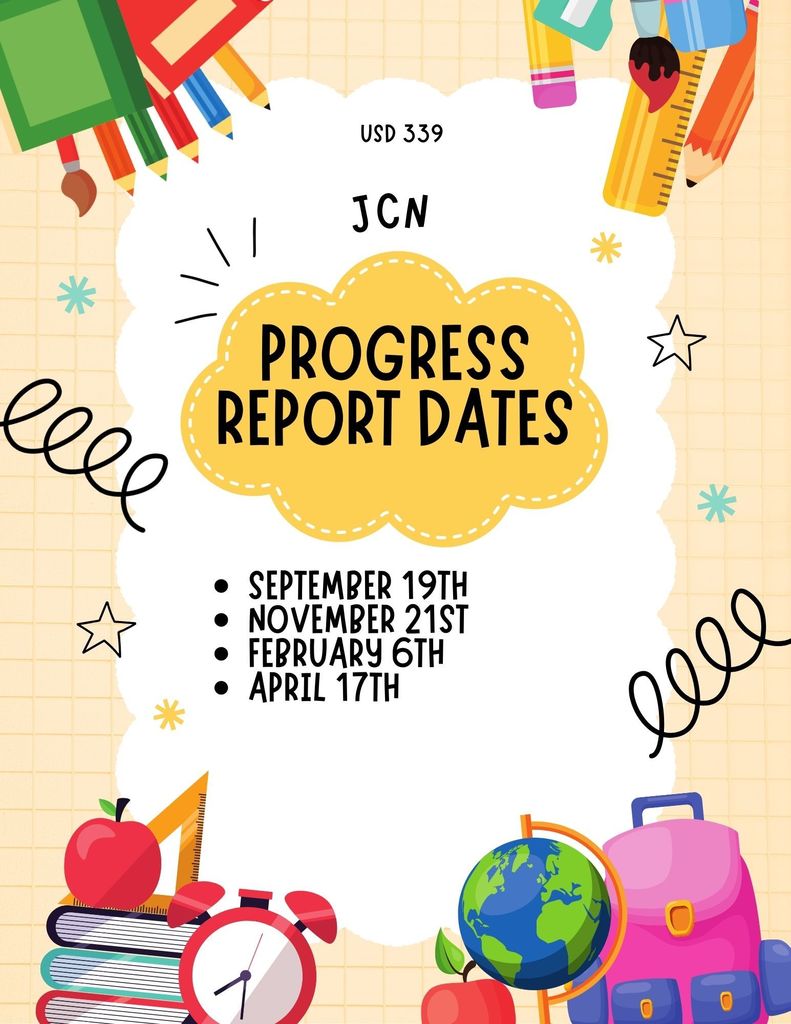 progress report dates