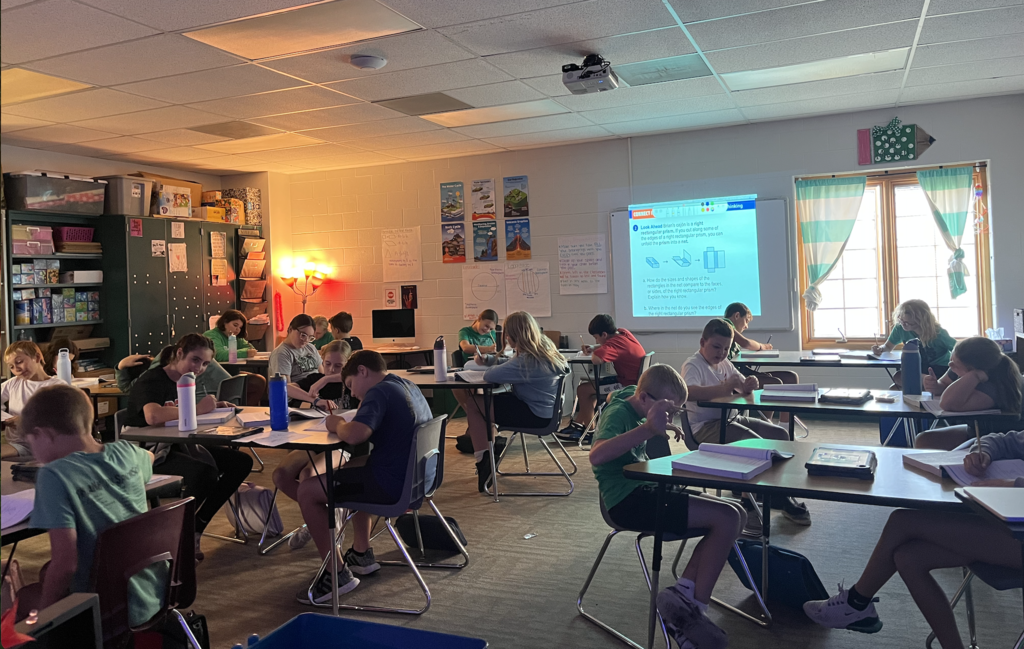 6th Grade Math Students