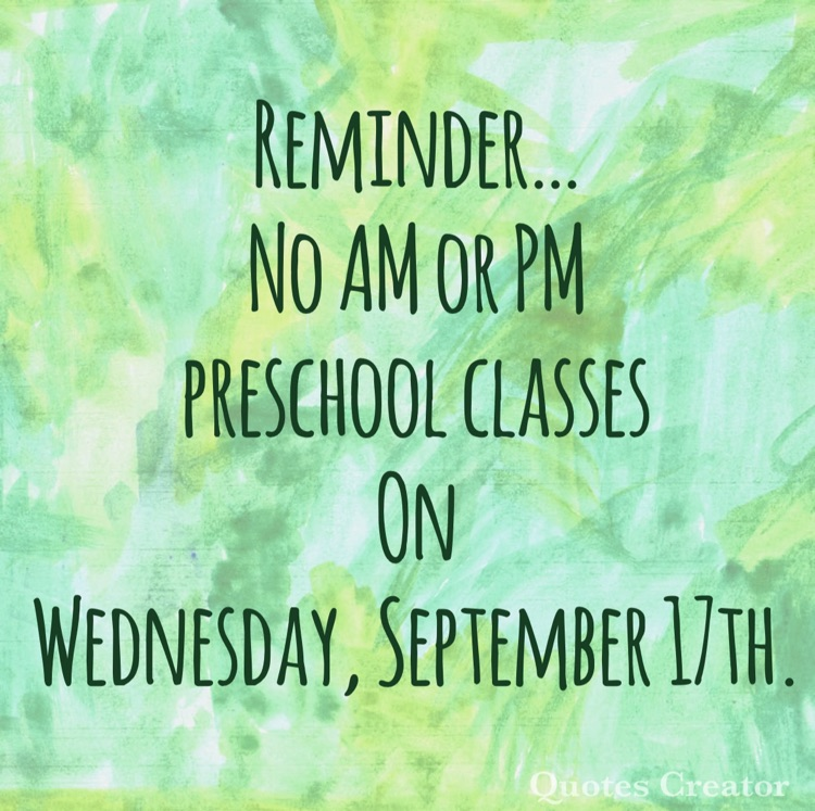 no preschool